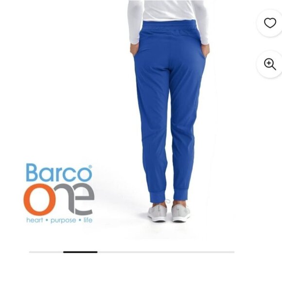 Barco One Boost Jogger Scrub Pants Blue Size S - Picture 4 of 14